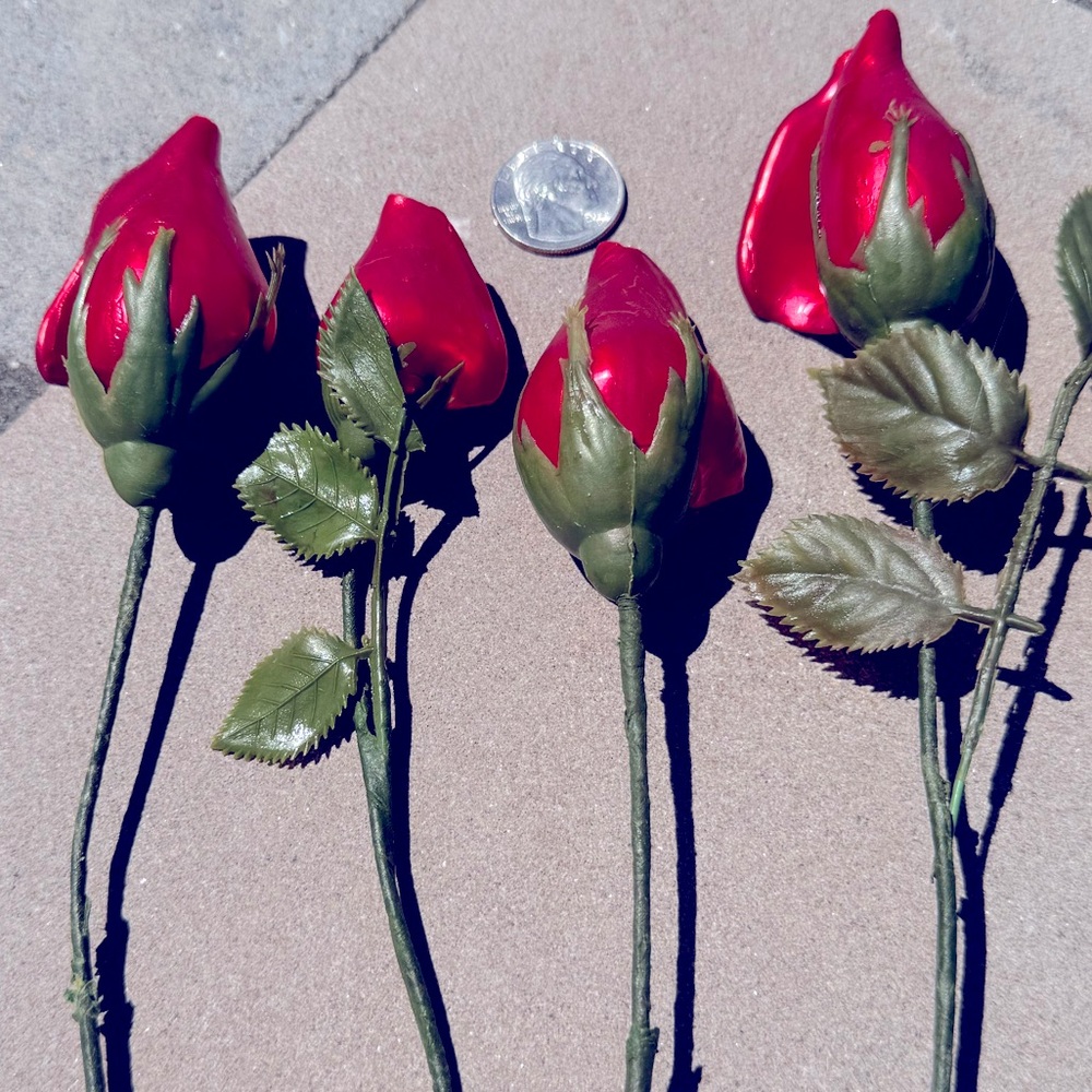 Vintage Shell Rose Flowers